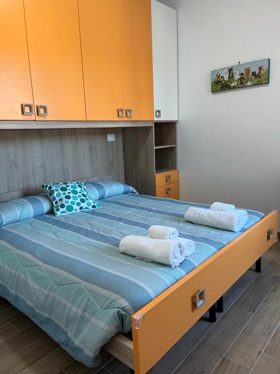 Posteľ alebo postele v izbe v ubytovaní Casa Bea con Piscina e giardino