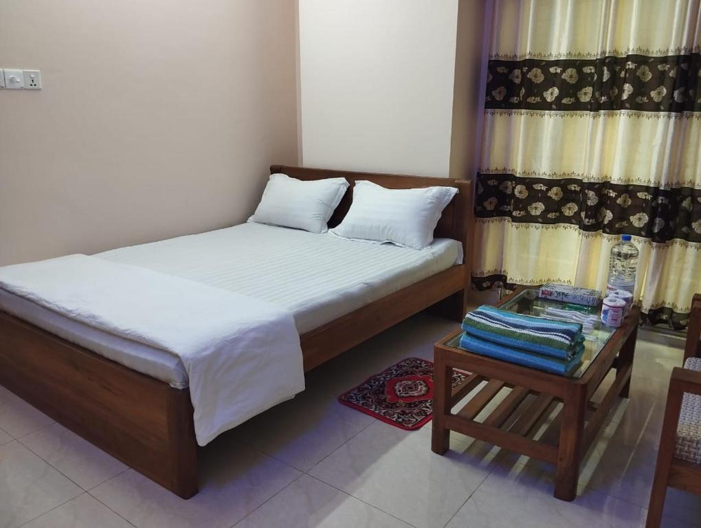 Voodi või voodid majutusasutuse Naioree Studio Apartment toas