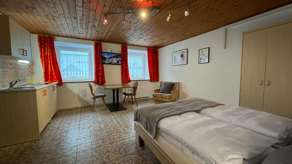 Postel nebo postele na pokoji v ubytování Residence Barbara