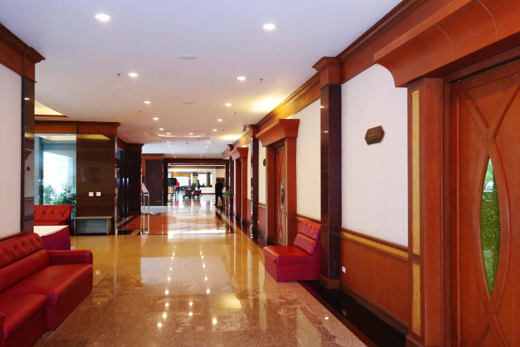 Posezení v ubytování Grand Park Hotel
