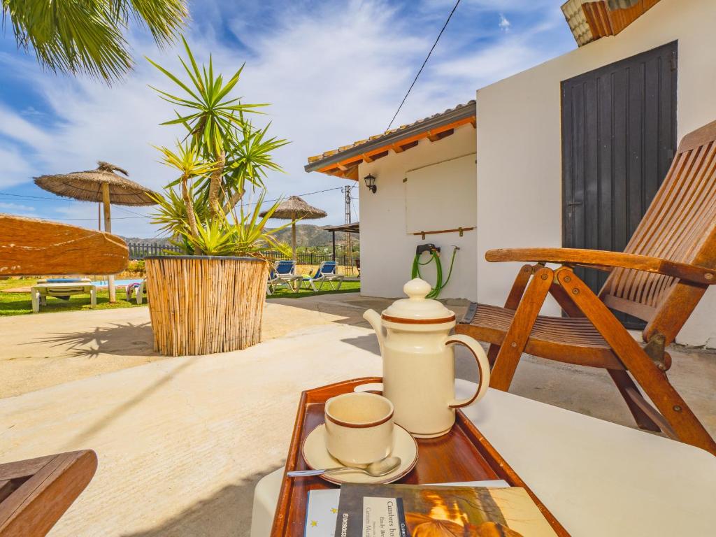 Patio nebo venkovní prostory v ubytování Cubo's Casita Rural Haro