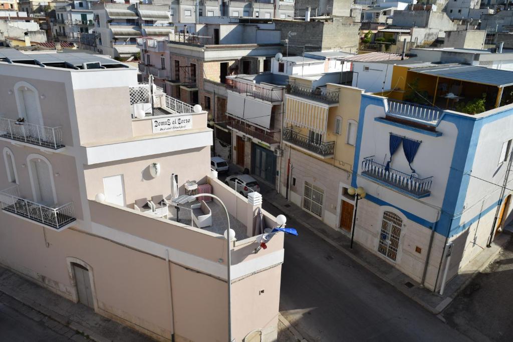 The building in which a panziókat is located