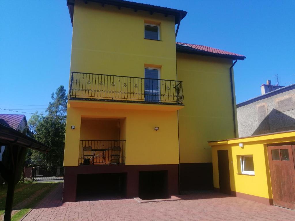 Budova, kde se vila nachází