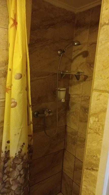 Koupelna v ubytování Deniz Guesthouse