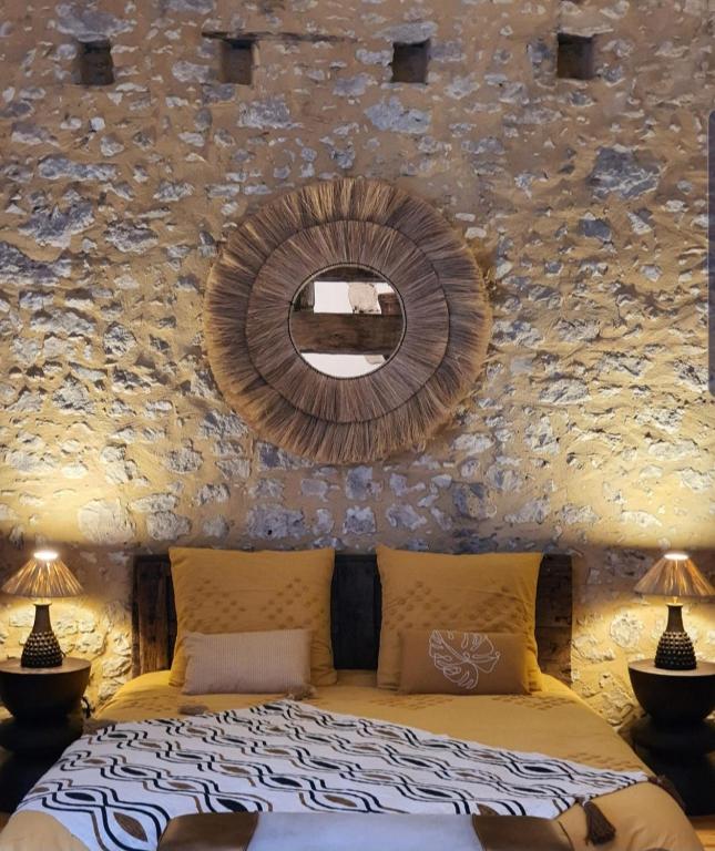 Ένα ή περισσότερα κρεβάτια σε δωμάτιο στο La Casa Nomade