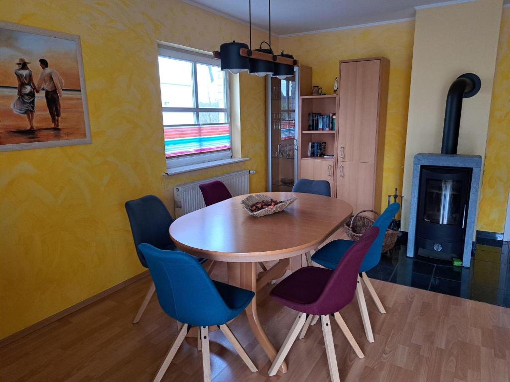 Posezení v ubytování Ferienhaus-Sina