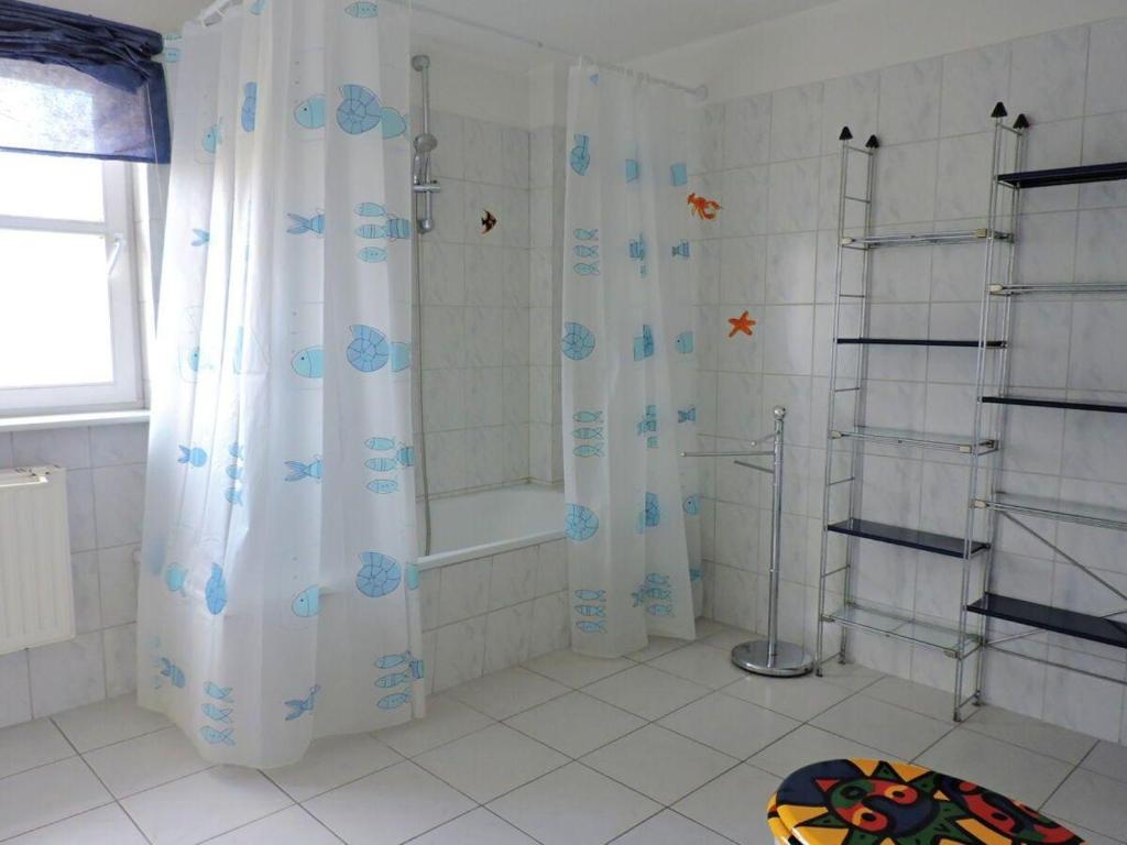 Koupelna v ubytování Ferienhaus-Sina