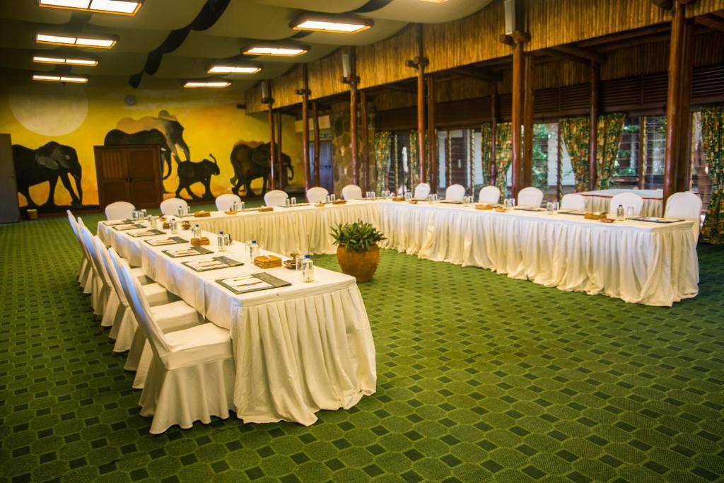 Konferenční prostory v ubytování Kilaguni Serena Safari Lodge