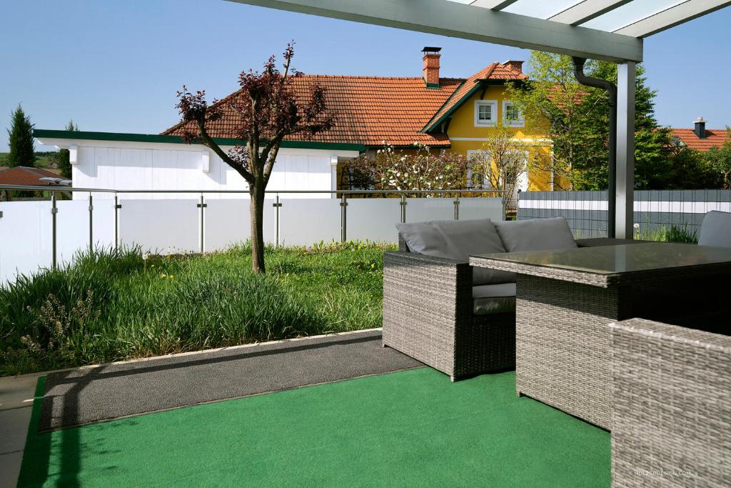 Zahrada ubytování Apartment mit Garten