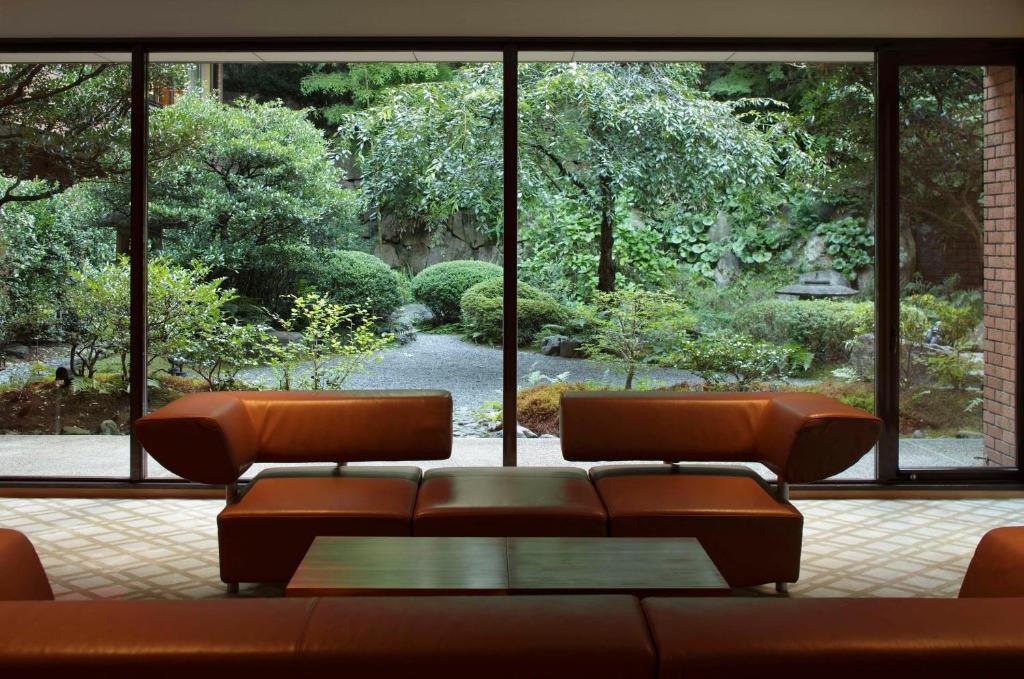 Posezení v ubytování Hyatt Regency Kyoto