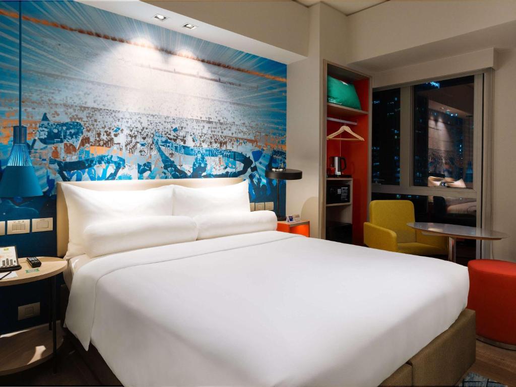 Voodi või voodid majutusasutuse ibis Styles Manila Araneta City toas