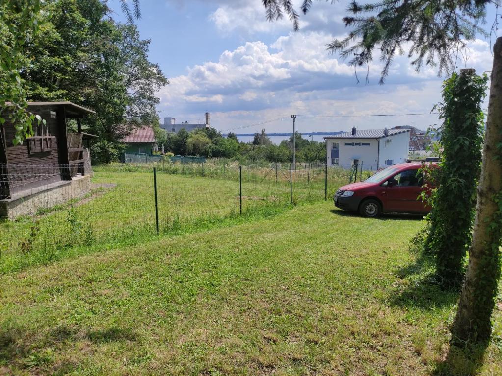 Zahrada ubytování Chata na šírave