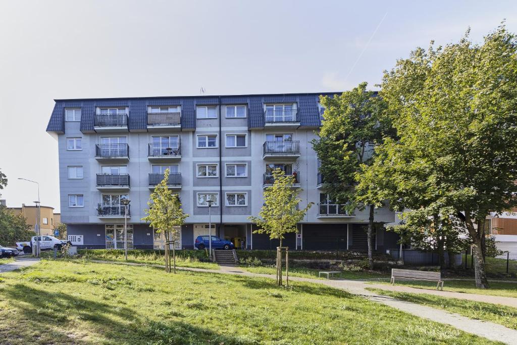 Budova, v ktorej sa apartmán nachádza