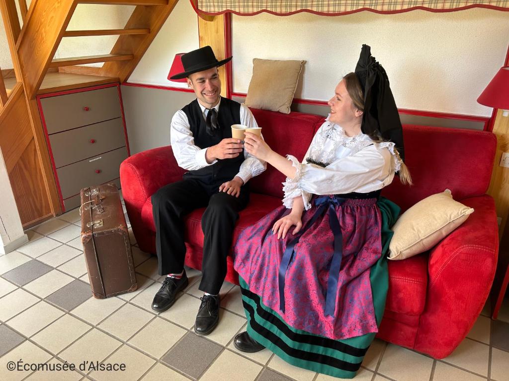 Hosté ubytování Les Loges de l'Ecomusée D'Alsace