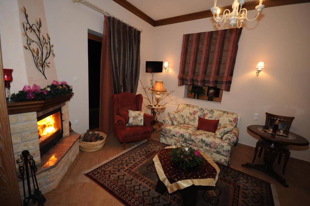 Posezení v ubytování Margit Suites Hotel