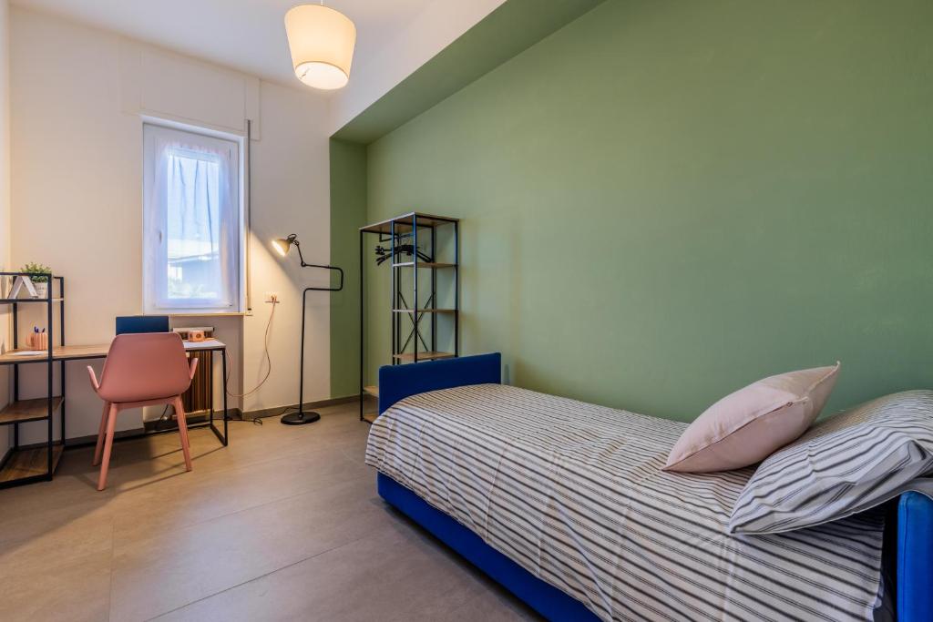 Postel nebo postele na pokoji v ubytování Chez Monique
