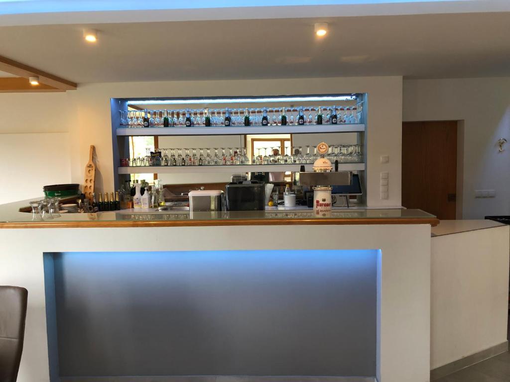 Lounge nebo bar v ubytování Hotel Ötscherblick