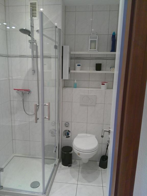Koupelna v ubytování Fürstenhof Apartment 325