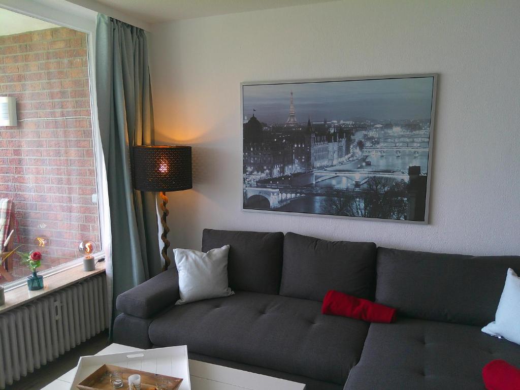 Posezení v ubytování Fürstenhof Apartment 325