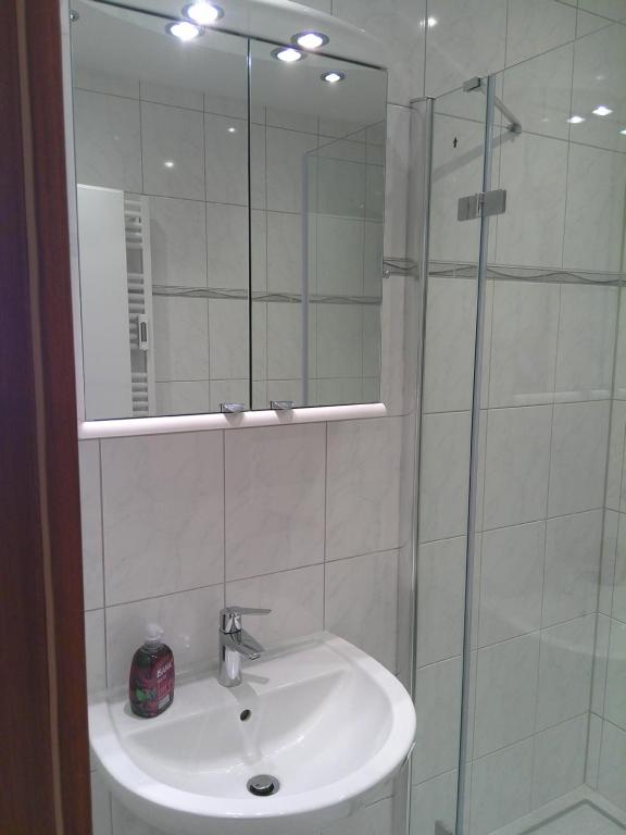 Koupelna v ubytování Fürstenhof Apartment 325