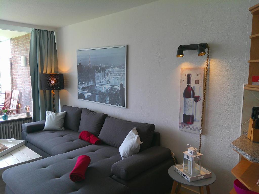 Posezení v ubytování Fürstenhof Apartment 325