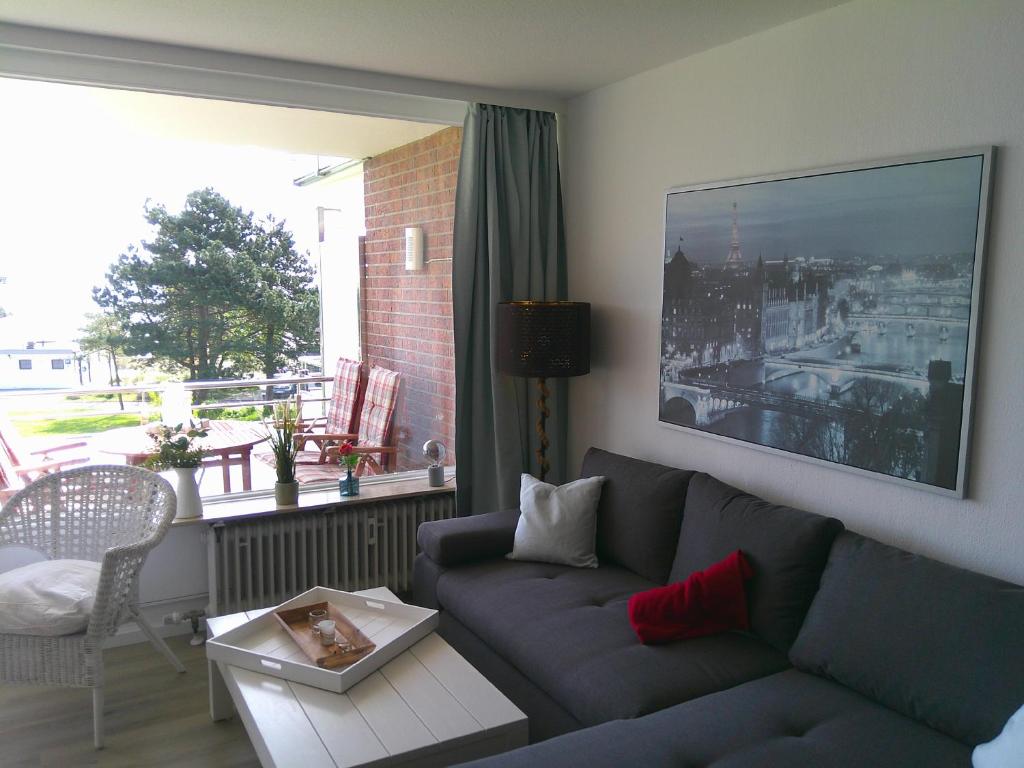 Posezení v ubytování Fürstenhof Apartment 325