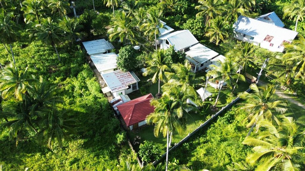 Zahrada ubytování General's Hideout Siargao
