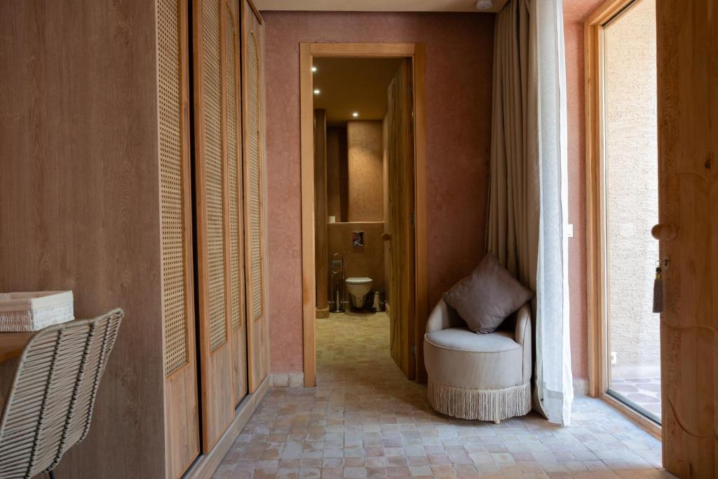 Posezení v ubytování Maison Nalos