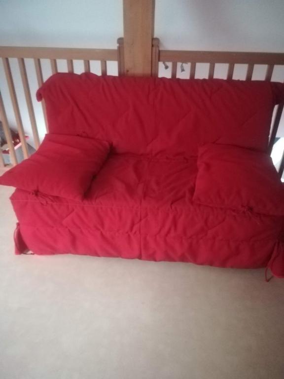 Posezení v ubytování Vielle Aure Le 2 Bers 90m2 draps et serviettes inclus