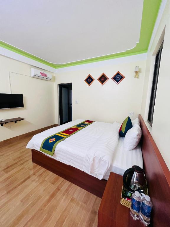 Postel nebo postele na pokoji v ubytování Alu Homestay SaPa