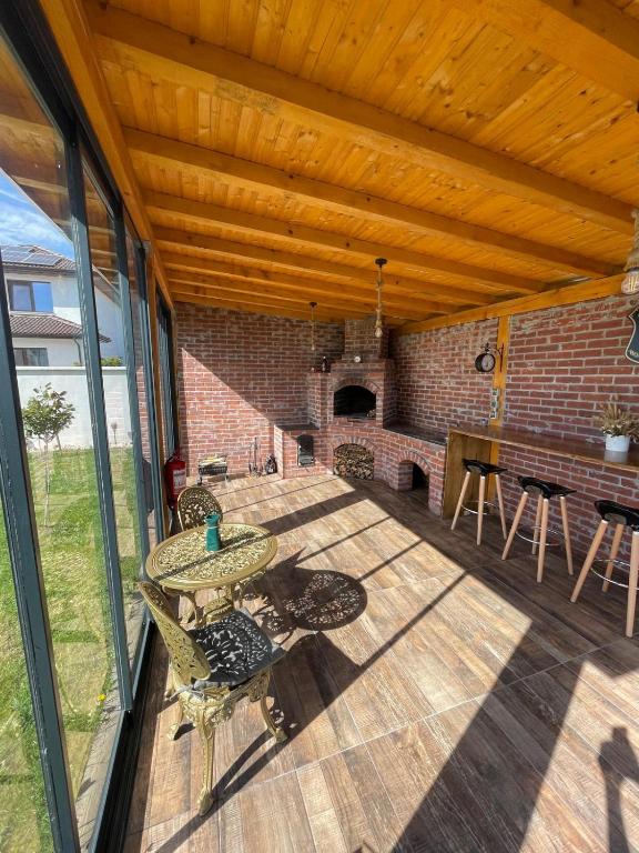 Balkón nebo terasa v ubytování Casa Lucan Brașov