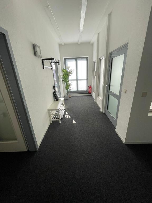 Fitness centrum a/nebo fitness zařízení v ubytování Zentral gelegenes Premium-Apartment mit viel Tageslicht