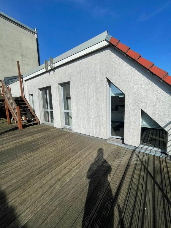 Budova, kde se apartmán nachází