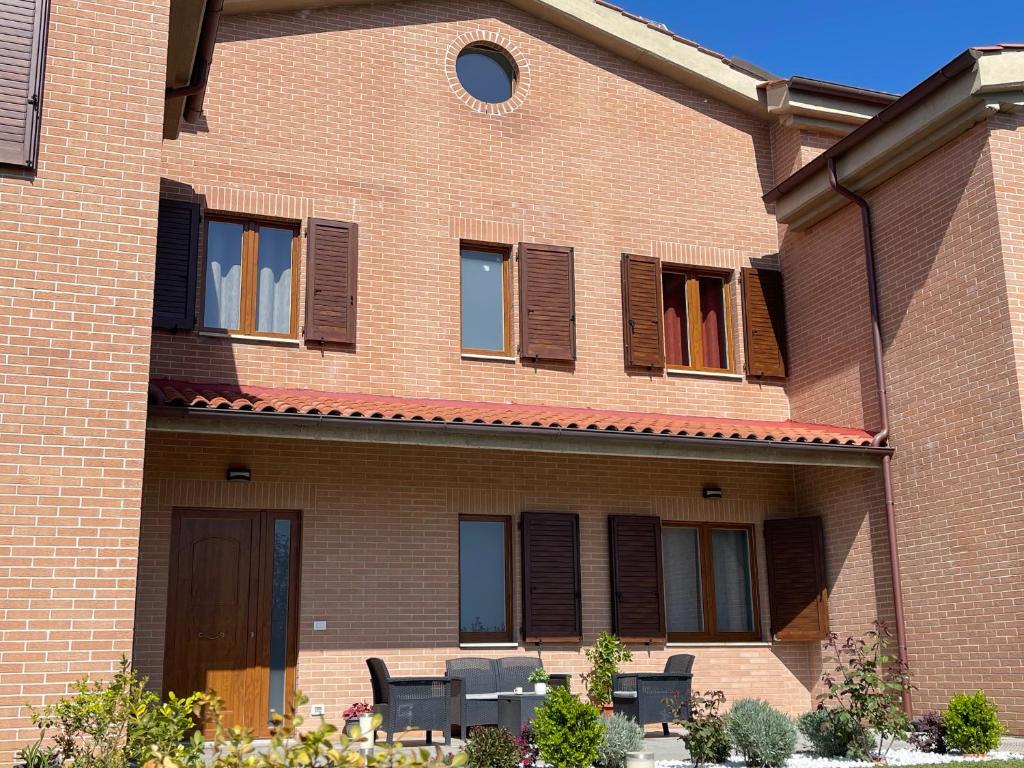 Budova, kde se prázdninový dům nachází