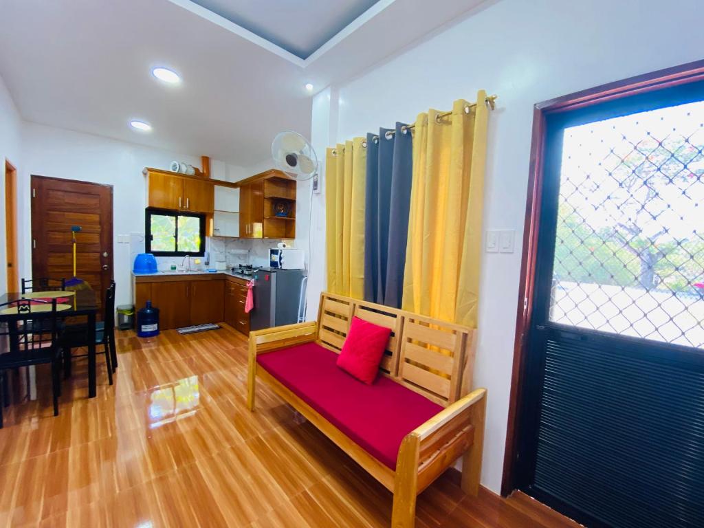 Kuchyň nebo kuchyňský kout v ubytování Lucas Transient House