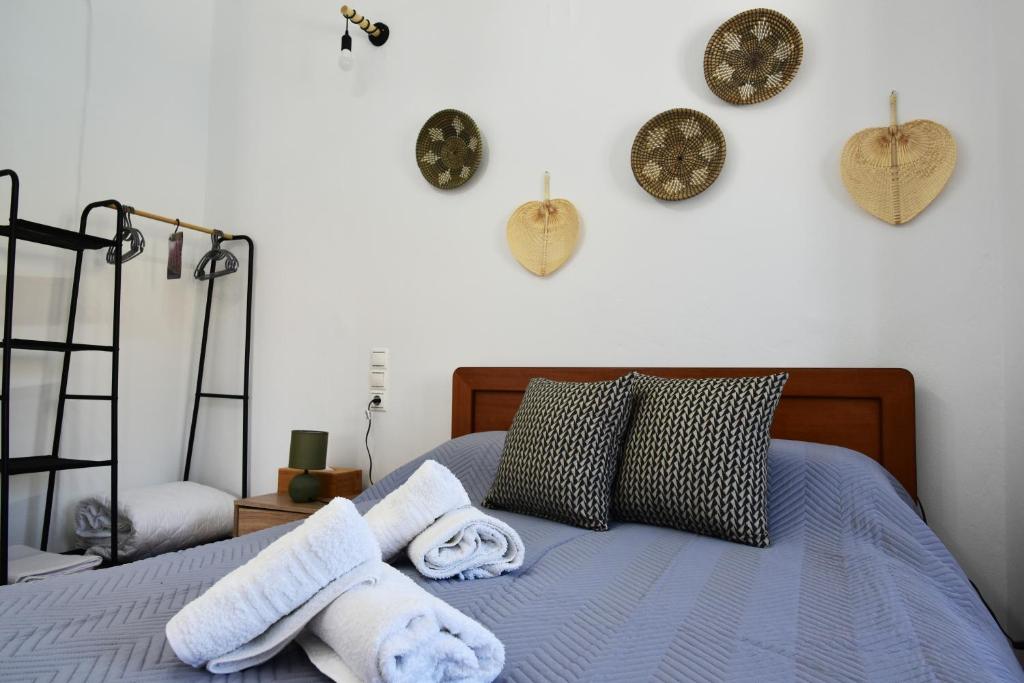 Postel nebo postele na pokoji v ubytování Plazza