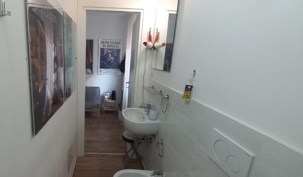 Łazienka w obiekcie B&B Leo