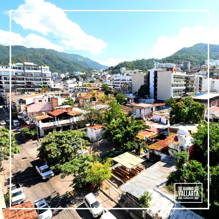 Üldine mäevaade või majutusasutusest Barrio Vallarta Boutique Studios pildistatud vaade