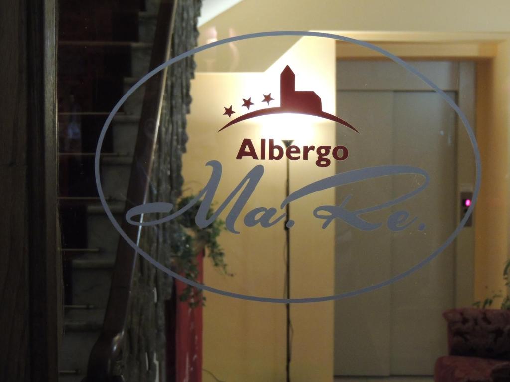 Certifikát, hodnocení, plakát nebo jiný dokument vystavený v ubytování Albergo Ma.Re