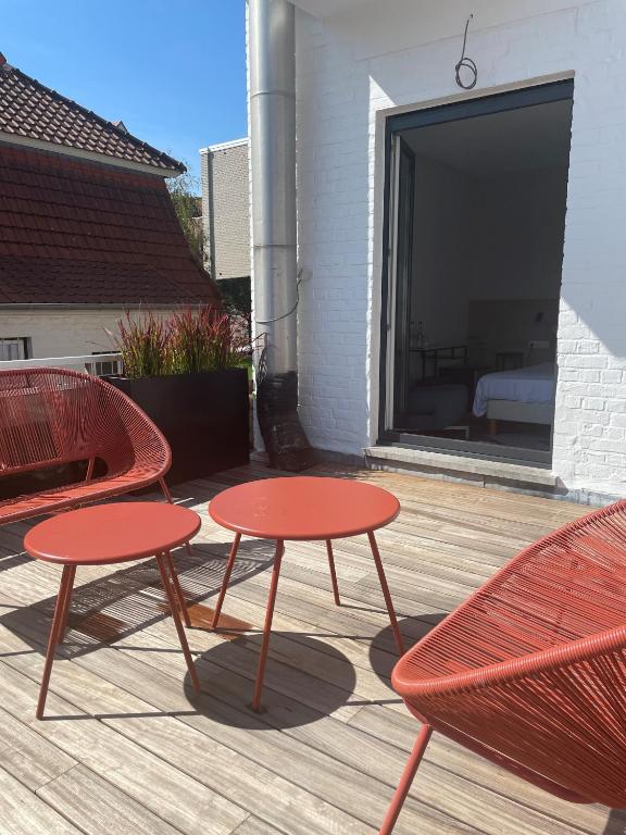 Balkón nebo terasa v ubytování HOTEL LEHOUCK