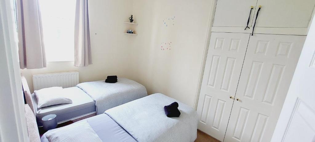 Postel nebo postele na pokoji v ubytování Eden house