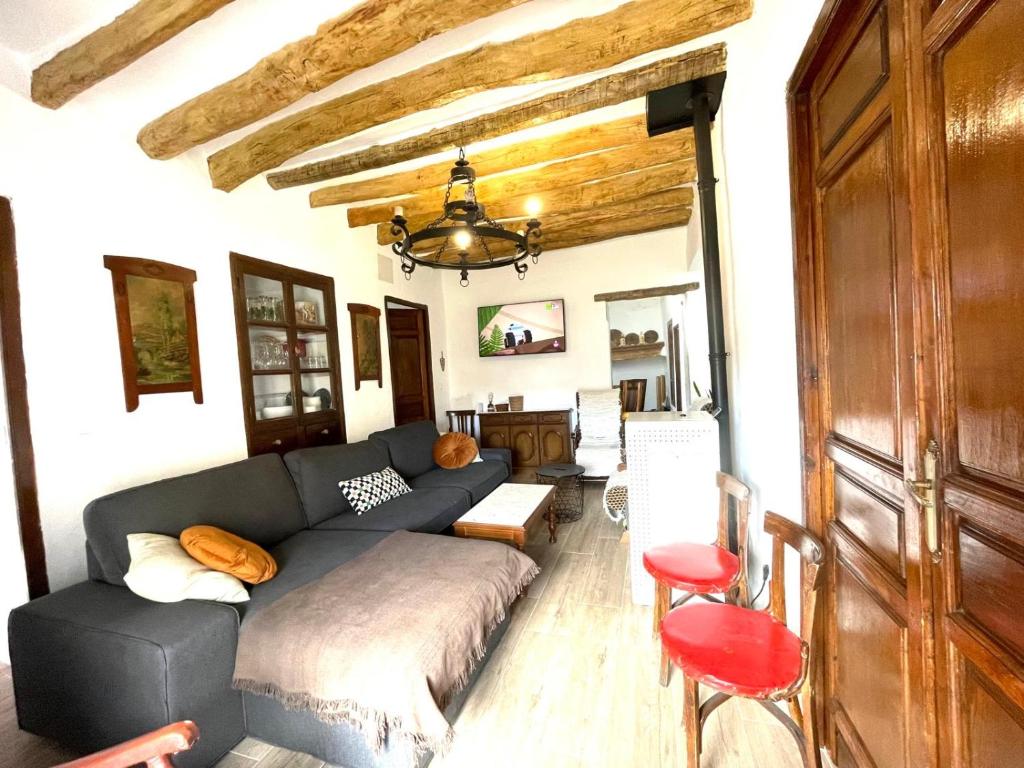 Posezení v ubytování Casa Las Cuadras 2