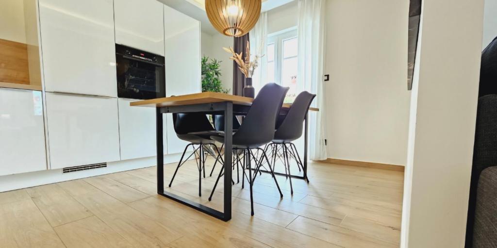 Kuchyňa alebo kuchynka v ubytovaní Eximius Apartment