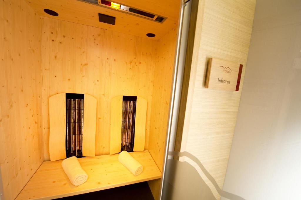 Posteľ alebo postele v izbe v ubytovaní Apartment Dorfjuwel