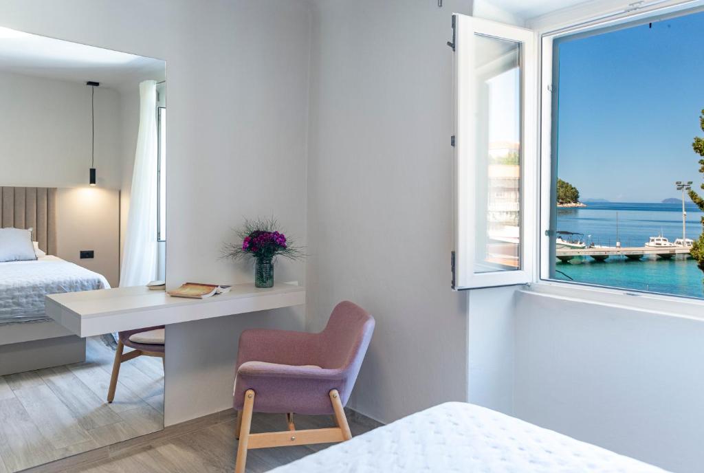 Posteľ alebo postele v izbe v ubytovaní Apartment Pasara