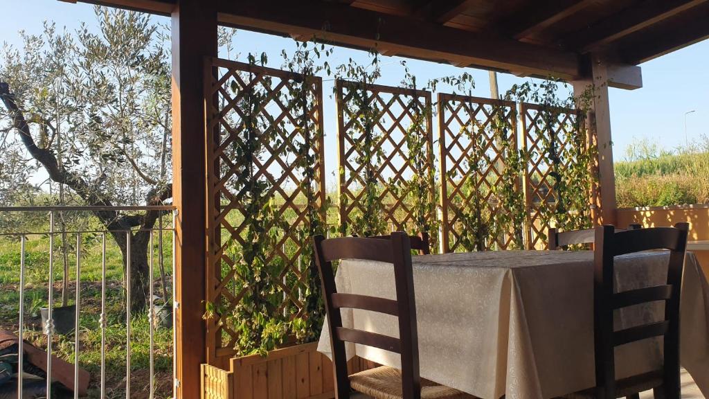 Balkón nebo terasa v ubytování B&B San Lorenzo