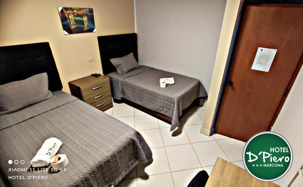 HOTEL D'PIERO MARCONA - Habitación Gemela Estándar