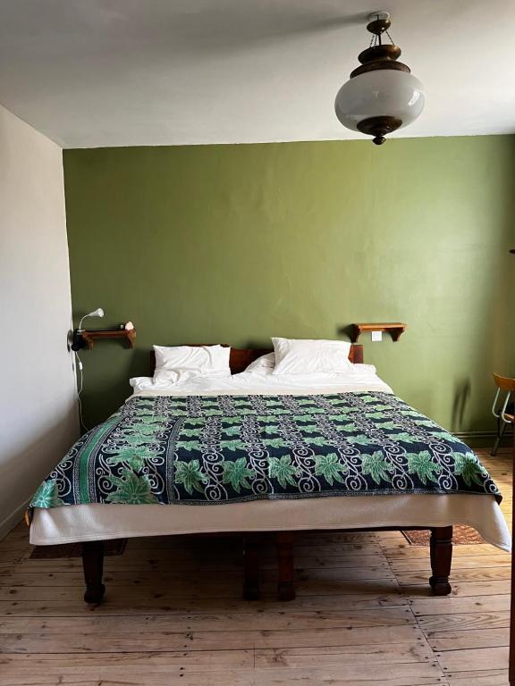 Postel nebo postele na pokoji v ubytování Maison d'Hôtes & Savonnerie de Bonnefon
