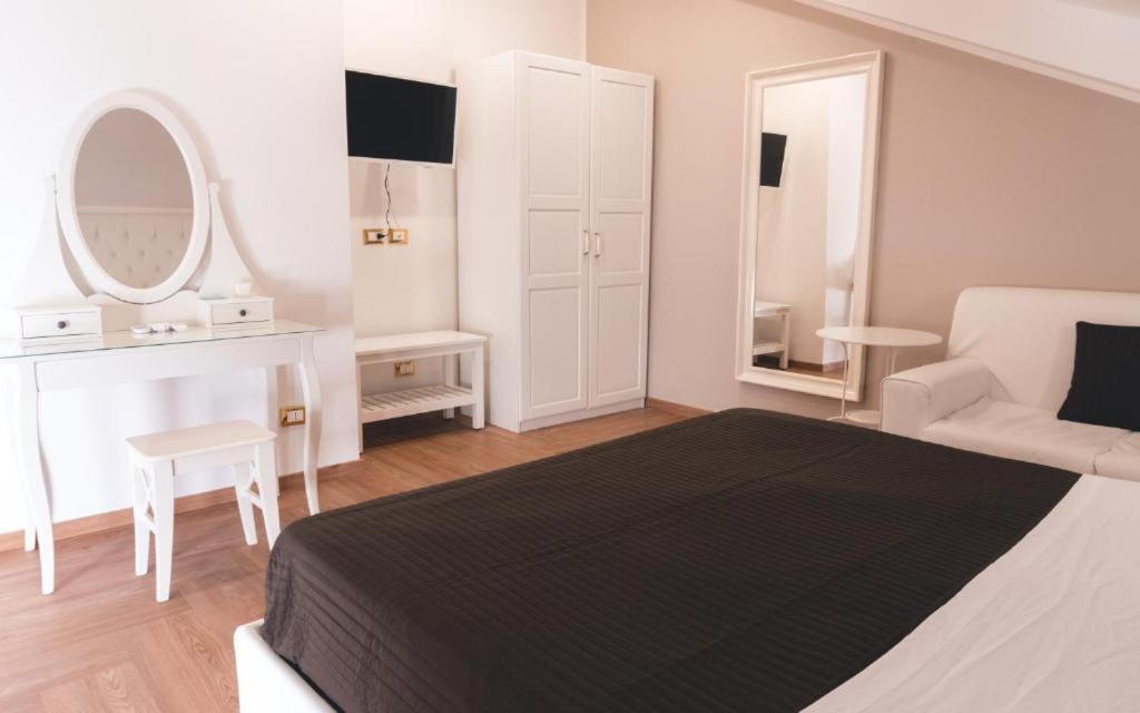 Postel nebo postele na pokoji v ubytování Fata34 Luxury B&B