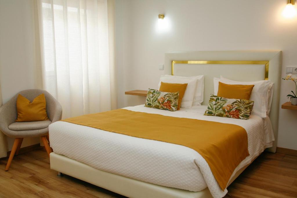 En eller flere senge i et værelse på Nova Delpa AL